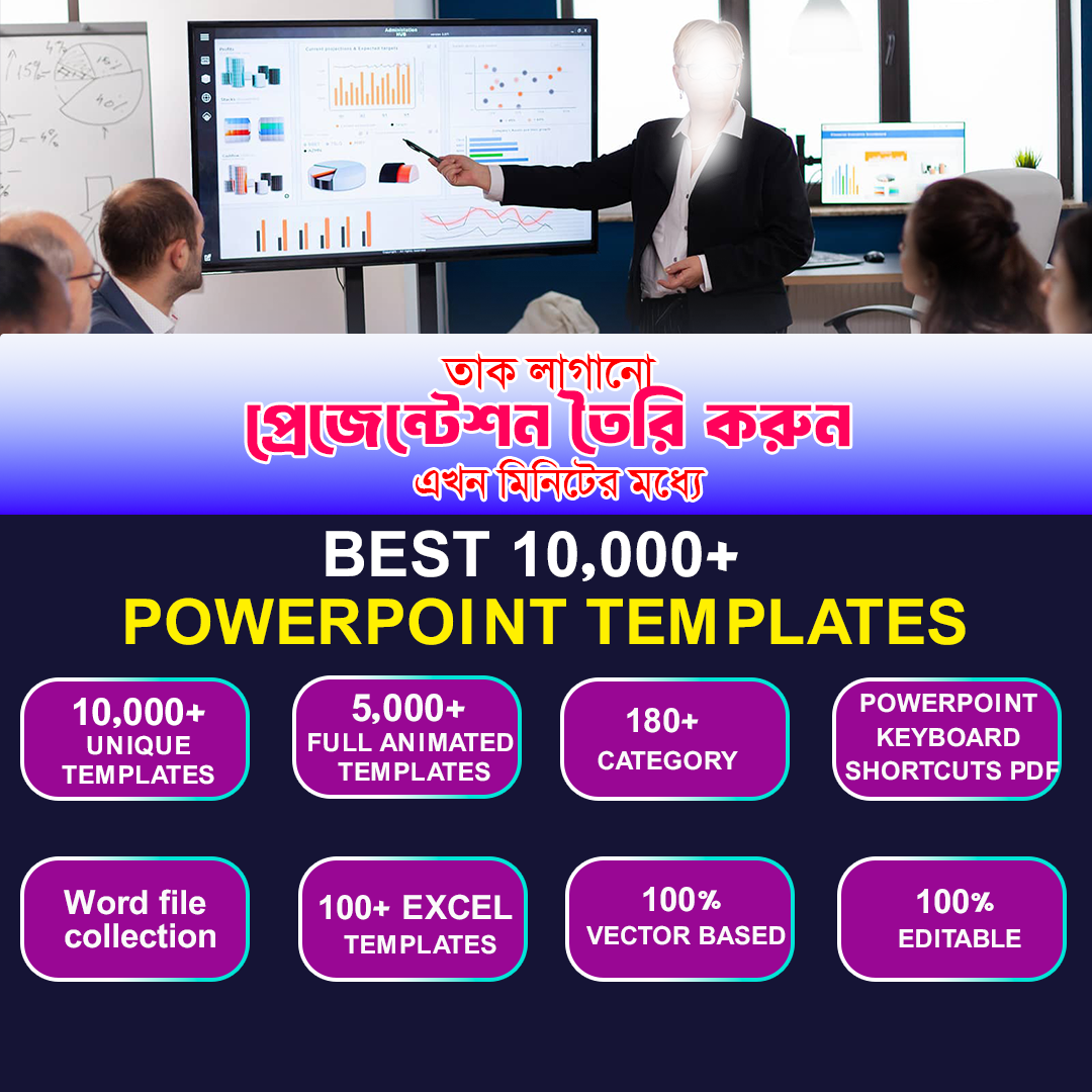 5000+ Full Animated PowerPoint Templates | 90,000+ Slides